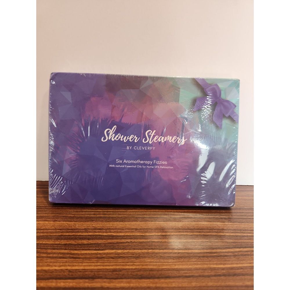 Cleverfy Shower Steamers Aromatherapy - Variety Pack of 6 Shower Bombs with Oils